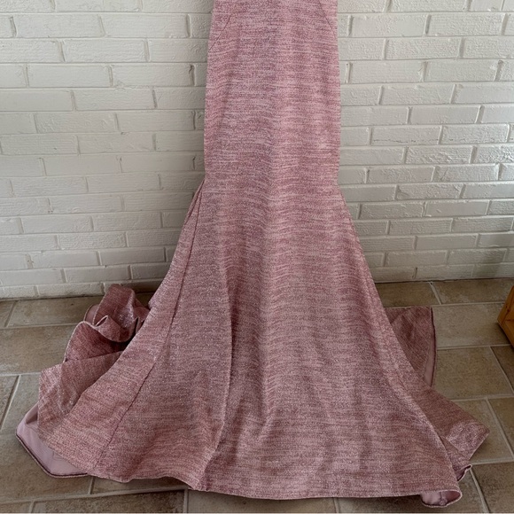 NWT JOVANI 47075 Elegant Sleeveless Pink Evening Gown Size 8 - Picture 10 of 17